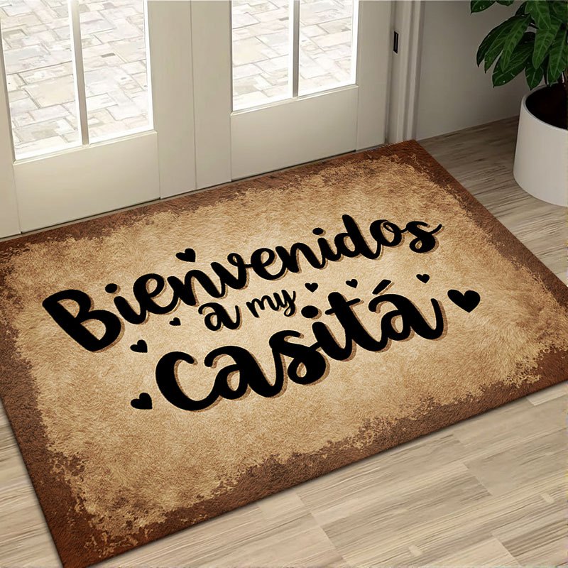 Outdoor Furniture Spain - พรมเช็ดเท้าต้อนรับภาษาสเปน 
