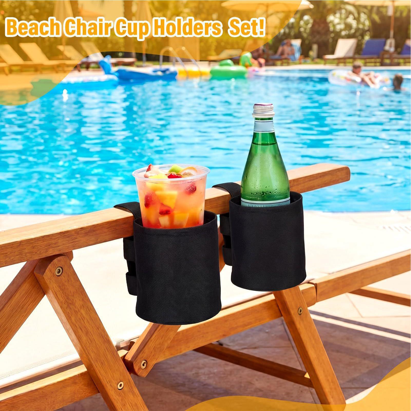 Outdoor Furniture For Pool - ที่ใส่ขวดน้ำแบบพกพา ปลอกแก้วสำหรับการเดินทาง, กิจกรรมกลางแจ้ง, ชายหาด, แคมป์ปิ้ง, สระว่ายน้ำ