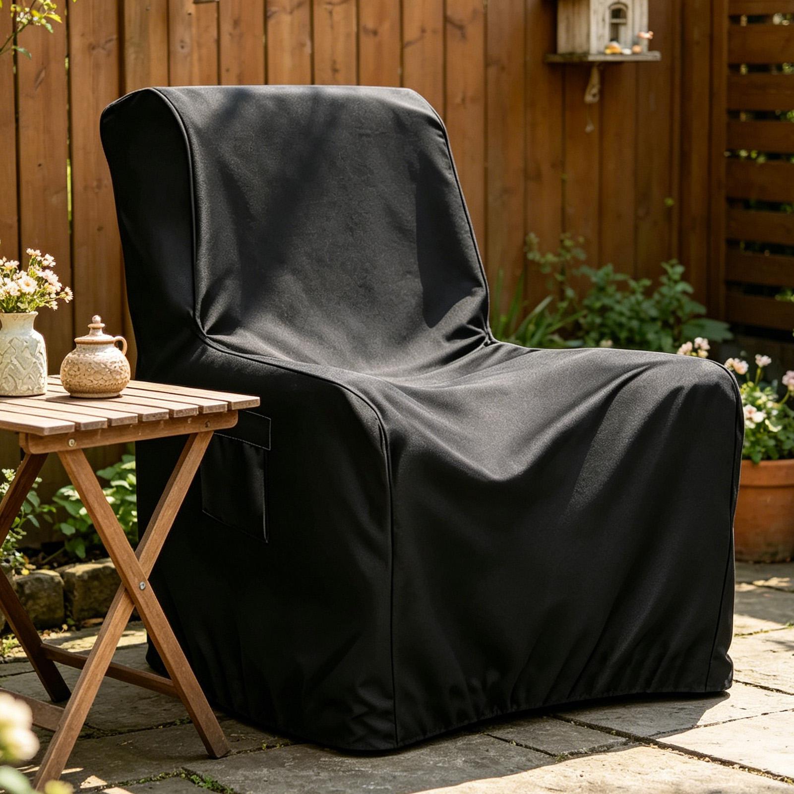 Outdoor Furniture With Covers - ผ้าคลุมเก้าอี้เลานจ์ ผ้าคลุมเฟอร์นิเจอร์กลางแจ้ง ผ้าคลุมเฟอร์นิเจอร์สำหรับงานหนัก สำหรับลานบ้าน สนามหญ้า สนามหลังบ้าน