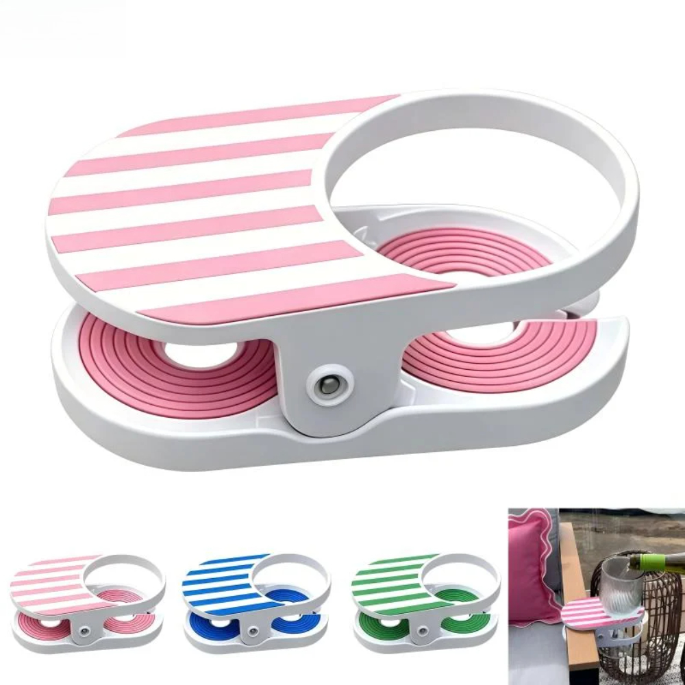 Outdoor Furniture For Pool - ที่วางแก้วน้ำแบบหนีบสำหรับโซฟา ขนาด 15x8x5 ซม. ที่วางแก้วน้ำสำหรับเก้าอี้แคมป์ปิ้งกลางแจ้ง ที่วางแก้วน้ำแบบพกพา