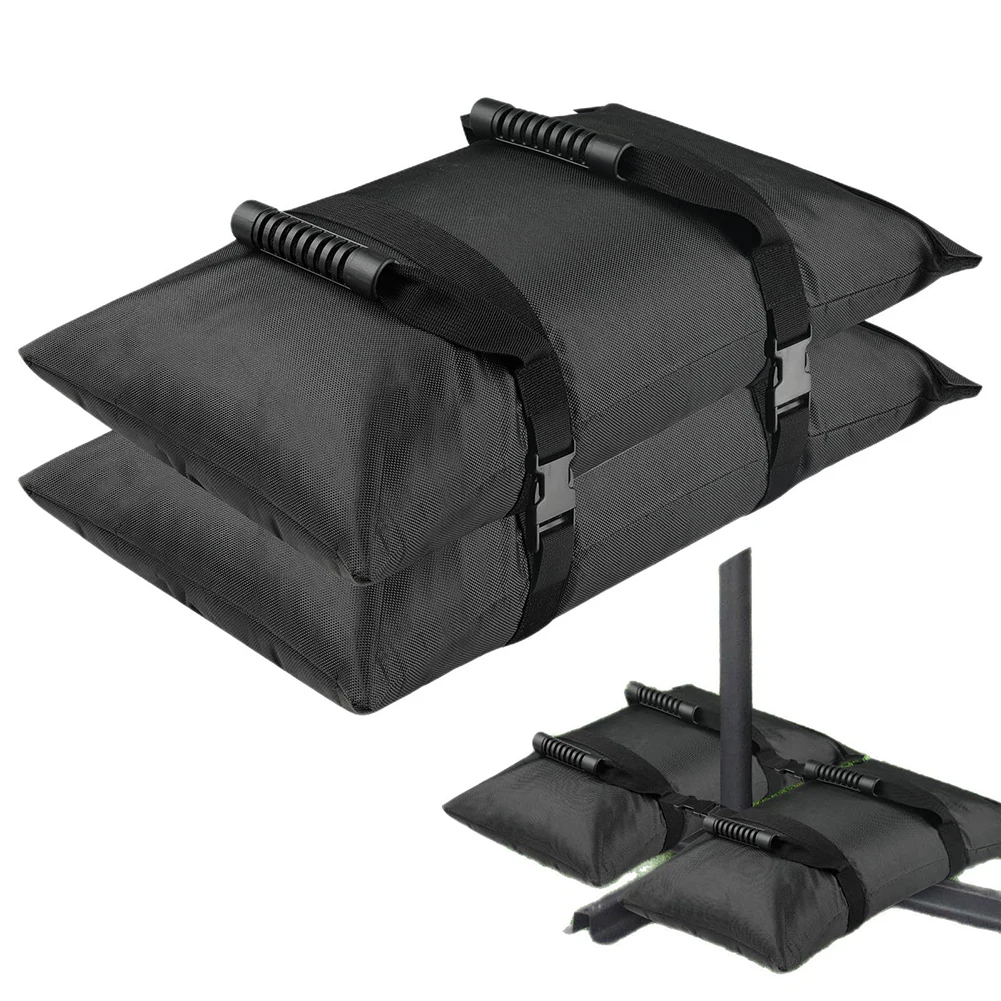 Outdoor Furniture With Umbrella - 1PCS ร่มฐานน้ําหนักทรายกระเป๋า 2 กระเป๋าด้านใน Leak-proof Heavy-Duty
