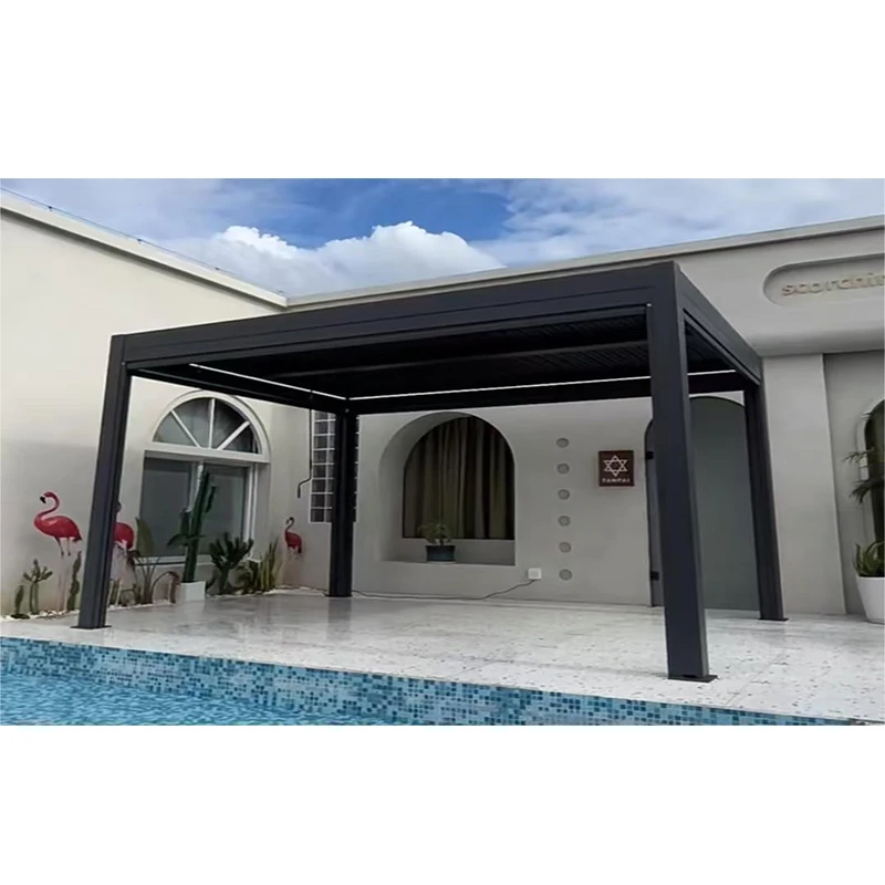 Outdoor Furniture Material - # L 6x6 3x3 เฟอร์นิเจอร์โมเดิร์นมอเตอร์ Gazebos
