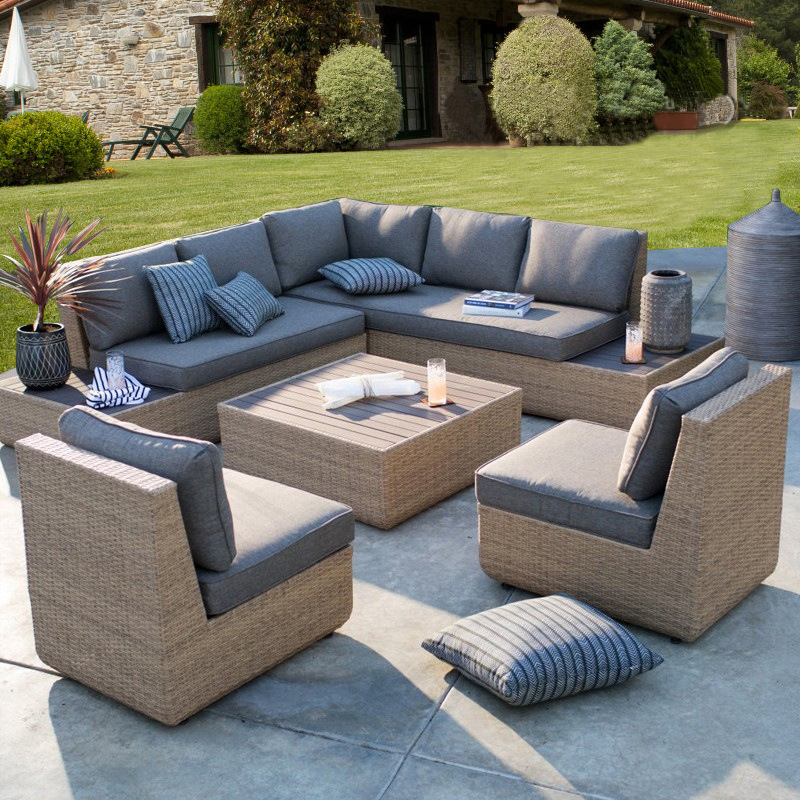 Outdoor Furniture In Sale - โซฟากลางแจ้ง ลานบ้านหวาย โรงแรม สำนักงานขาย ห้องอาบแดด ระเบียง