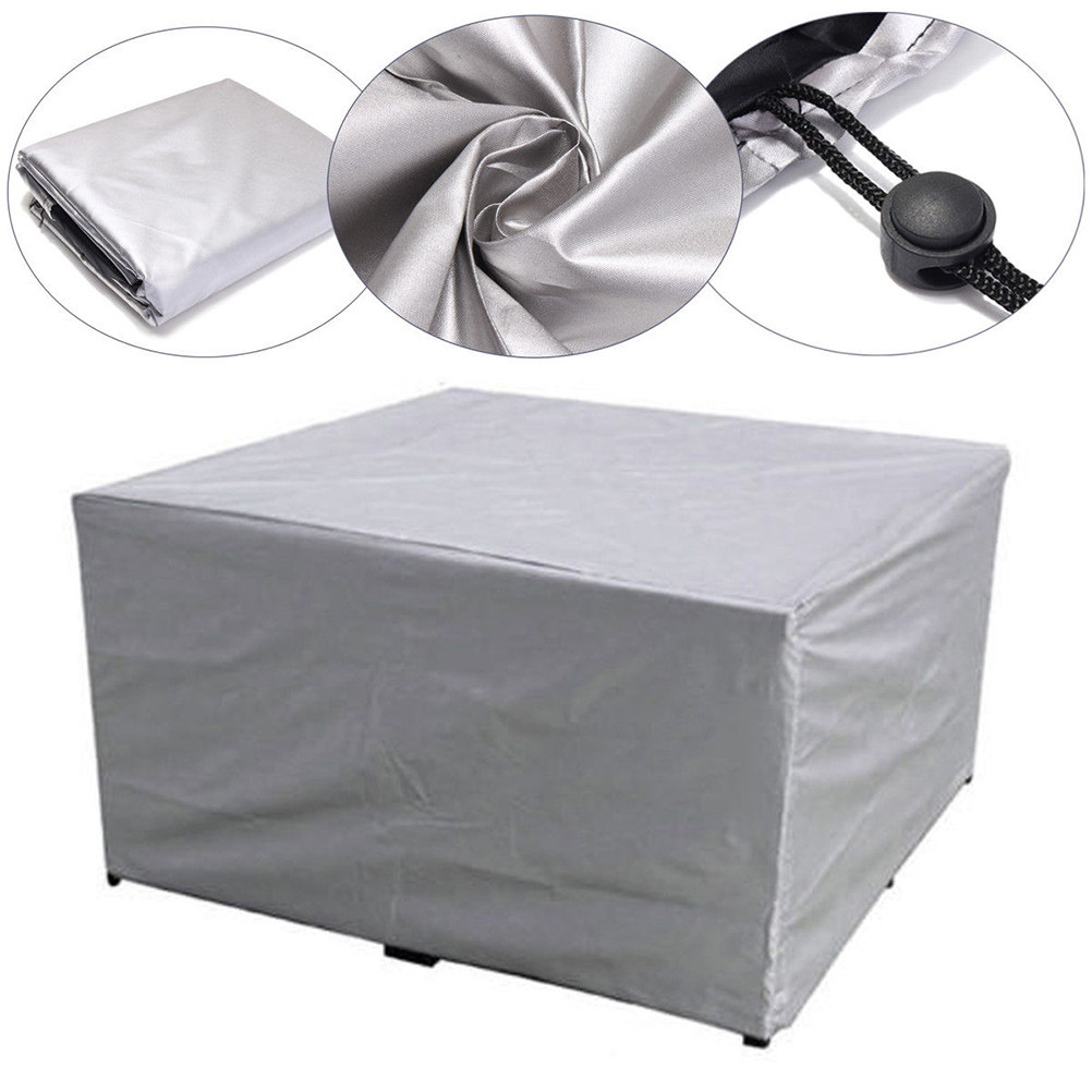 Outdoor Furniture With Covers - ผ้าคลุมเฟอร์นิเจอร์กลางแจ้ง ผ้าคลุมเก้าอี้ ผ้าคลุมเก้าอี้กันน้ำสำหรับลานบ้าน