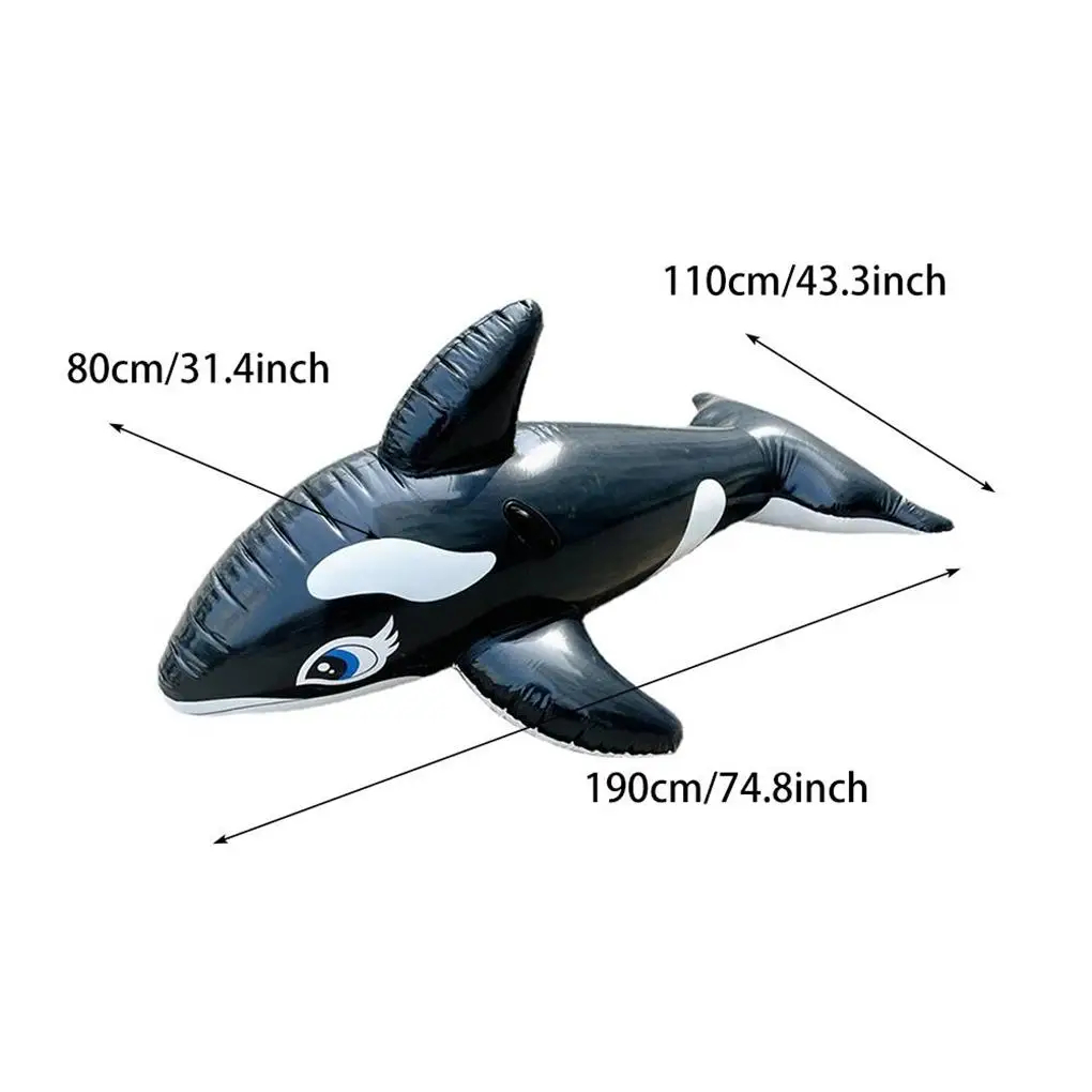 ปลาวาฬยักษ์ Inflatable ลอยเตีย - Outdoor Furniture For Pool บทวิจารณ์และราคา