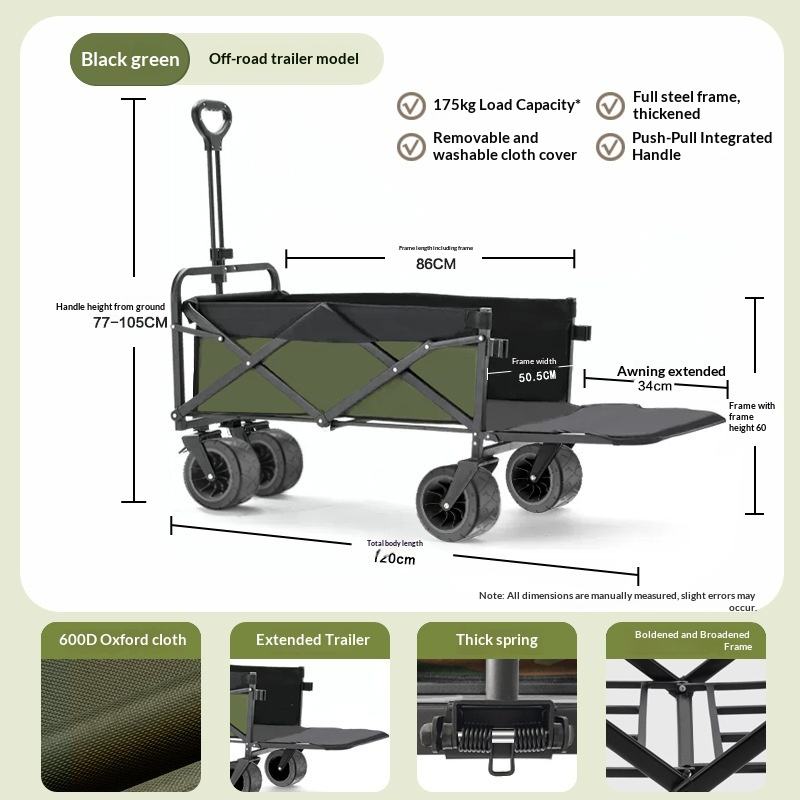 รถเข็นอเนกประสงค์แบบพับได้ 4 ล - Outdoor Furniture In Sale บทวิจารณ์และราคา