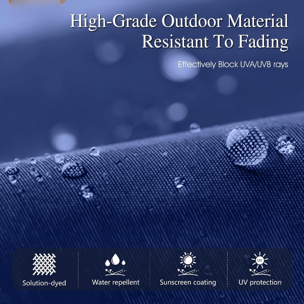 ร่มสนามทรงสี่เหลี่ยมขนาดใหญ่พิ - Outdoor Furniture With Umbrella บทวิจารณ์และราคา