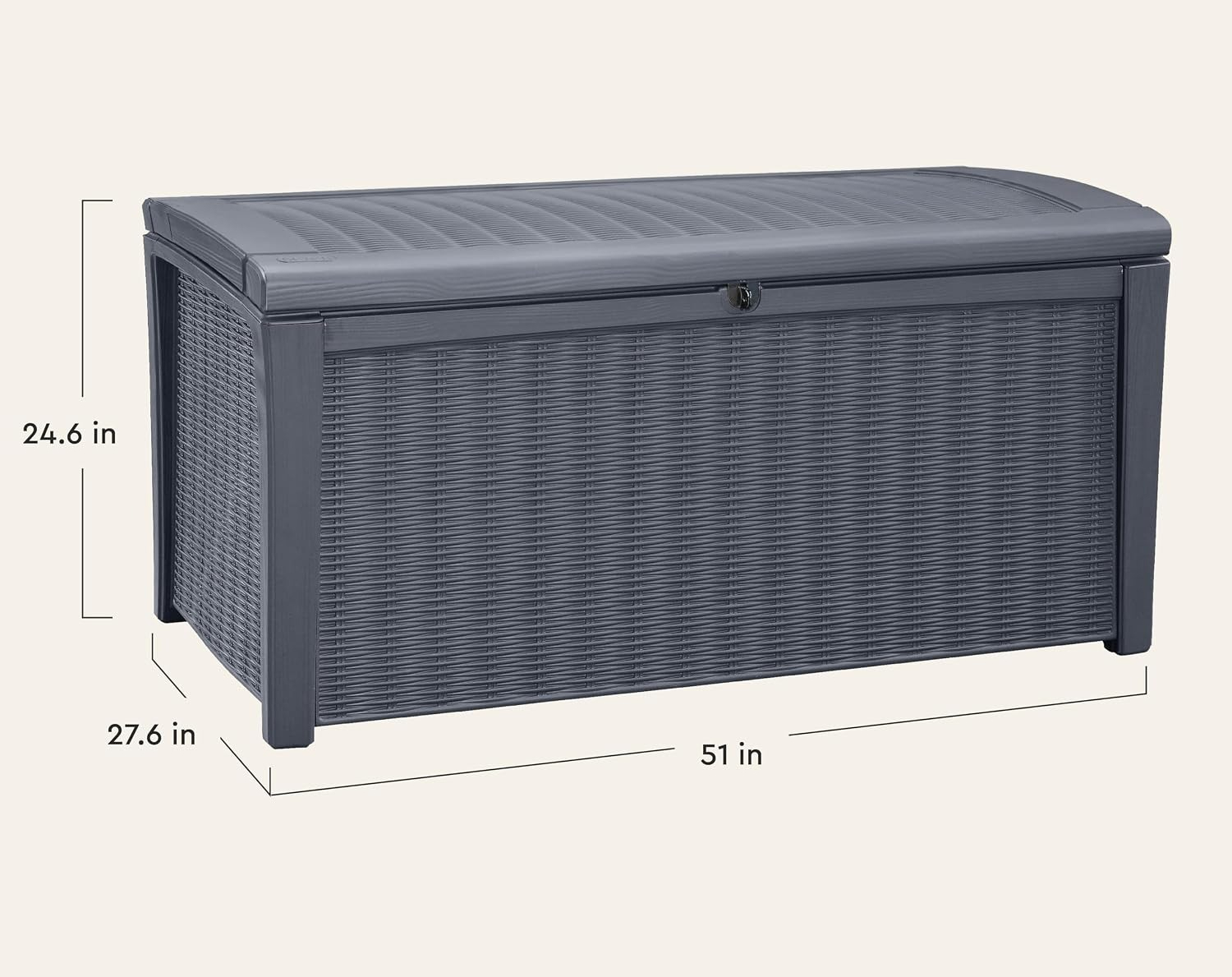 กล่องเก็บของกลางแจ้งขนาด 110 แ - Outdoor Furniture For Pool บทวิจารณ์และราคา