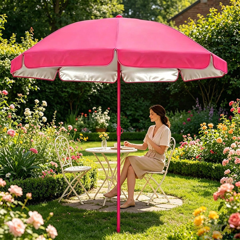 ร่มชายหาดแบบพกพา ทนทาน ป้องกัน - Outdoor Furniture With Umbrella บทวิจารณ์และราคา