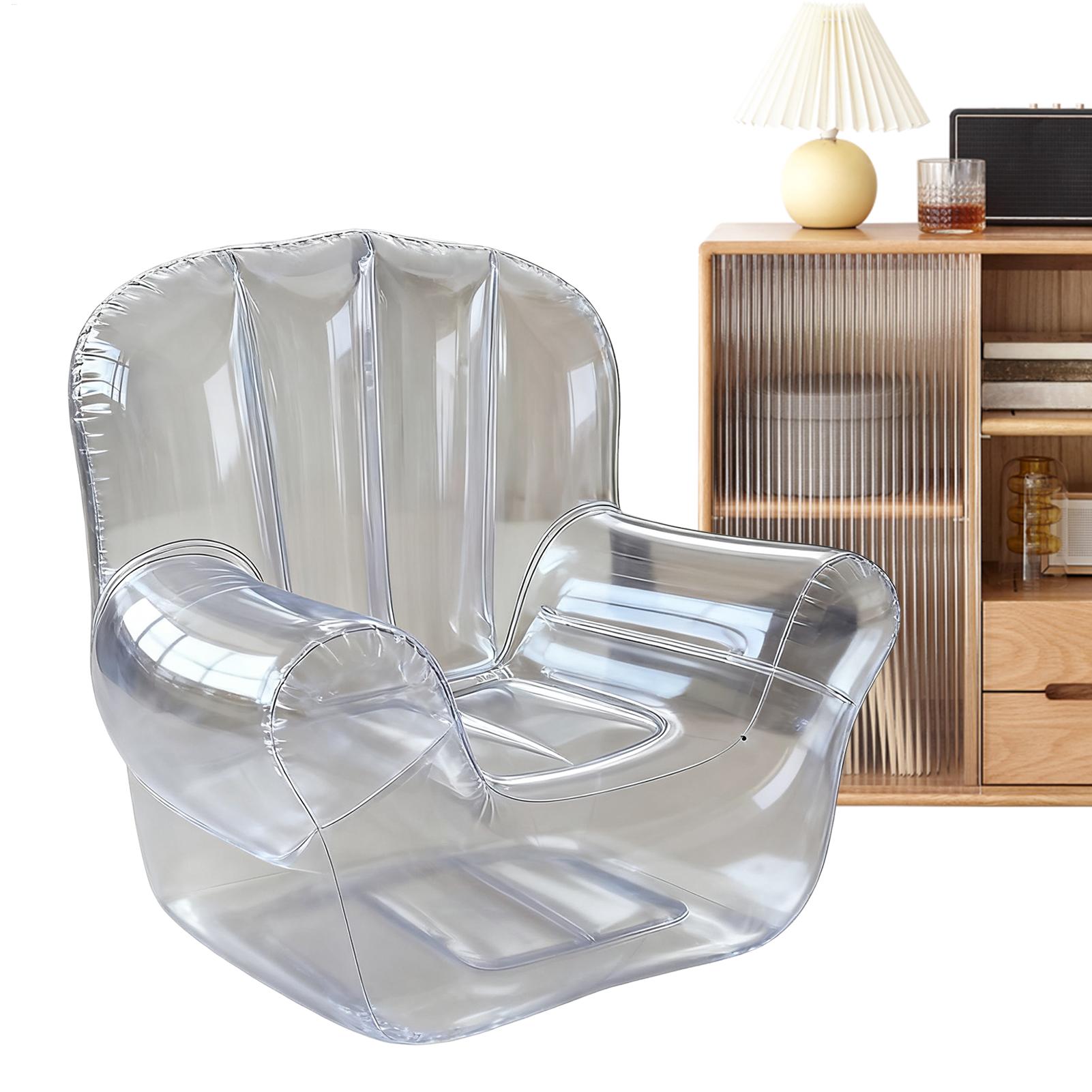 โซฟาพีวีซีใสหนาพิเศษ โซฟาเป่าล - Outdoor Furniture For Pool บทวิจารณ์และราคา