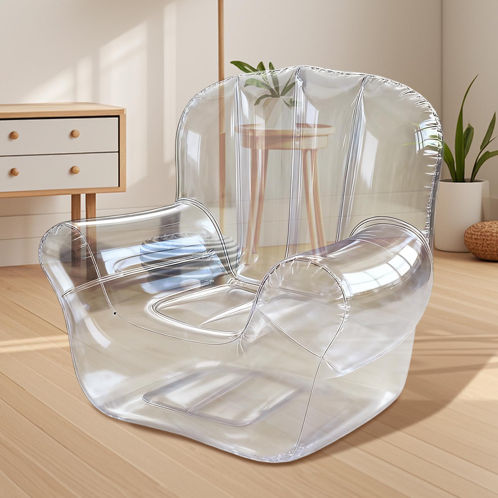 โซฟาพีวีซีใสหนาพิเศษ โซฟาเป่าล - Outdoor Furniture For Pool บทวิจารณ์และราคา