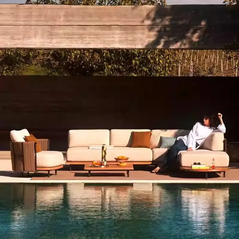 โซฟาหวายกลางแจ้งสไตล์นอร์ดิกสำ - Outdoor Furniture Design บทวิจารณ์และราคา
