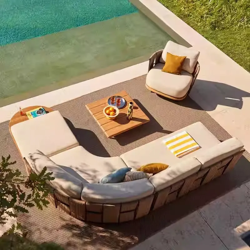 โซฟาหวายกลางแจ้งสไตล์นอร์ดิกสำ - Outdoor Furniture Design บทวิจารณ์และราคา