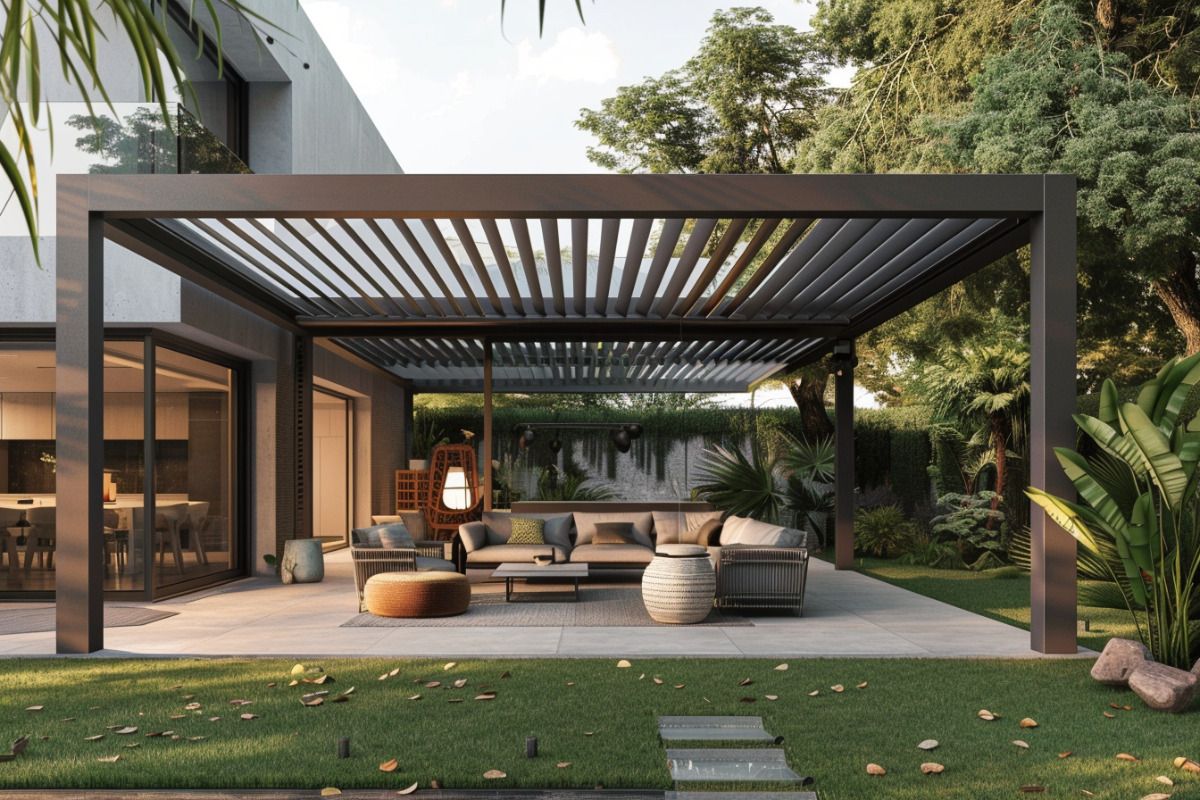 ศาลาทรงสี่เหลี่ยมผืนผ้าอลูมิเน - Outdoor Furniture For Pool บทวิจารณ์และราคา