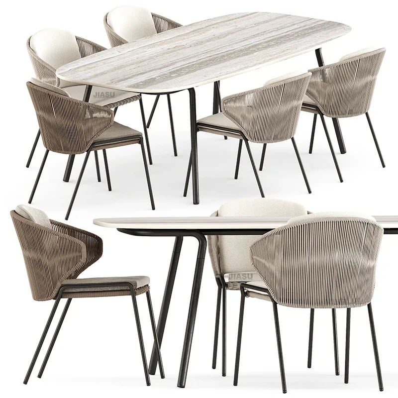 'เฟอร์นิเจอร์กลางแจ้งเหล็ก 4 ช - Outdoor Furniture Material บทวิจารณ์และราคา