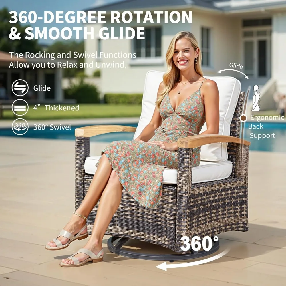 ชุดเฟอร์นิเจอร์ลานบ้าน 7 ชิ้น  - Outdoor Furniture Material บทวิจารณ์และราคา