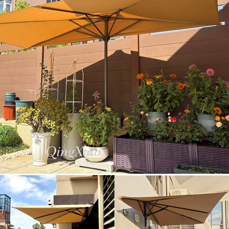 ร่มกันแดดติดผนังกลางแจ้ง ป้องก - Outdoor Furniture Store บทวิจารณ์และราคา