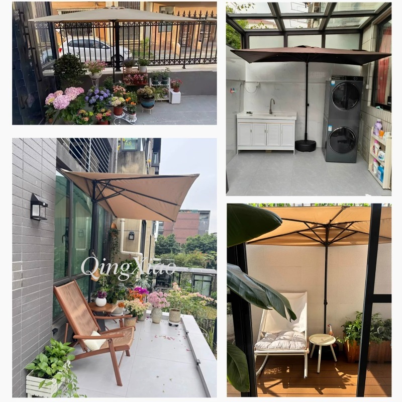 ร่มกันแดดติดผนังกลางแจ้ง ป้องก - Outdoor Furniture Store บทวิจารณ์และราคา