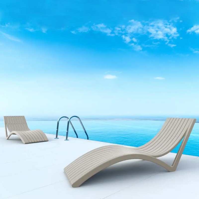 เก้าอี้อาบแดดไฟเบอร์กลาส FRP ด - Outdoor Furniture Spain บทวิจารณ์และราคา