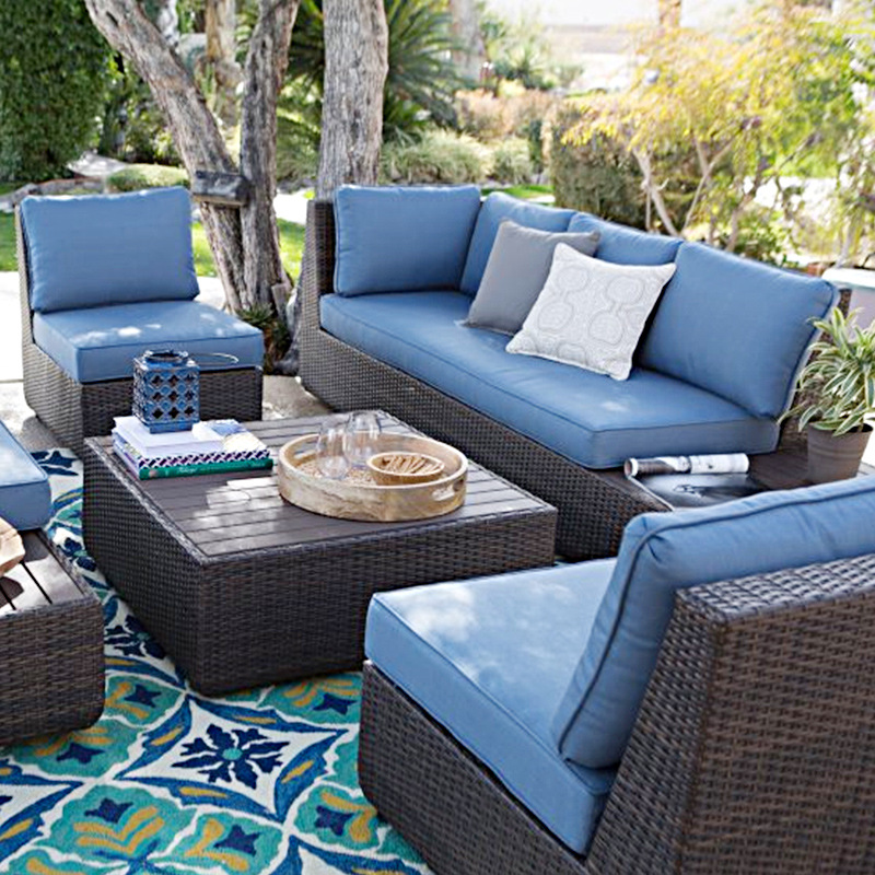 โซฟากลางแจ้ง ลานบ้านหวาย โรงแร - Outdoor Furniture In Sale บทวิจารณ์และราคา