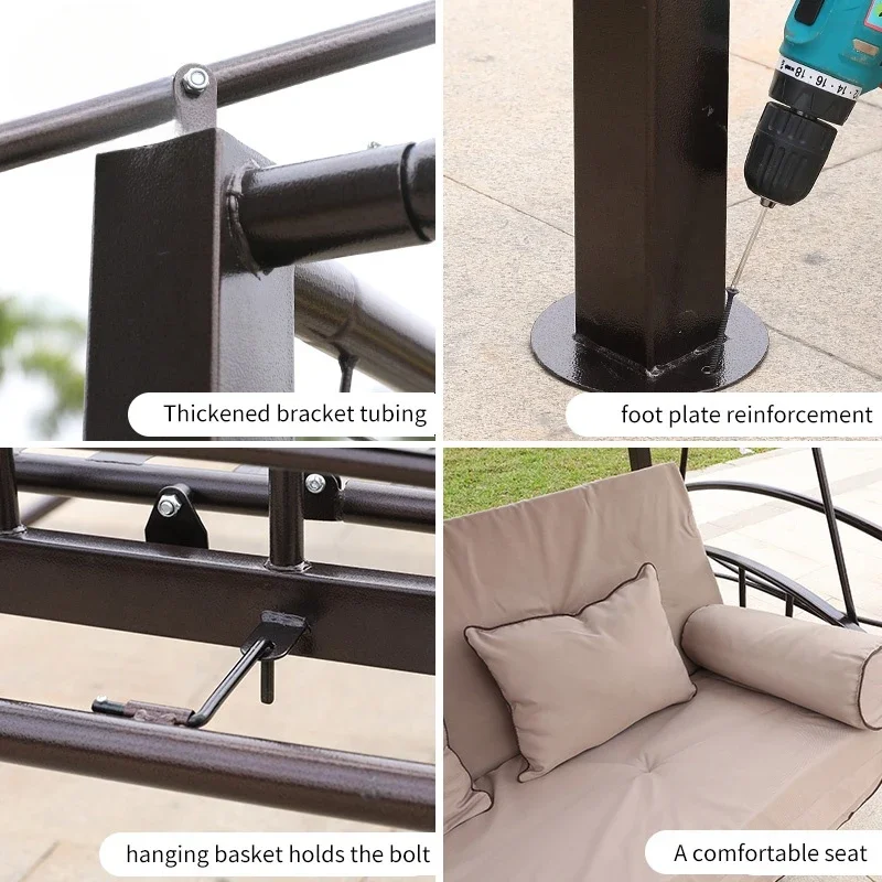 # JMulti Function Garden Swing - Outdoor Furniture Material บทวิจารณ์และราคา