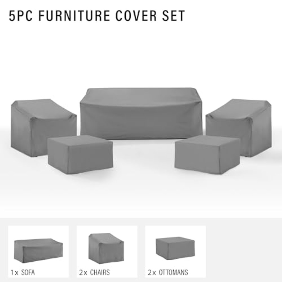 ผ้าคลุมเฟอร์นิเจอร์ลานบ้าน กัน - Outdoor Furniture With Covers บทวิจารณ์และราคา