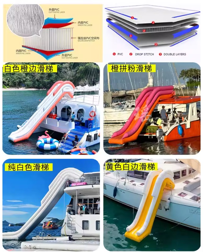 สไลเดอร์น้ำเป่าลมพร้อมหลังคาผ้ - Outdoor Furniture For Pool บทวิจารณ์และราคา