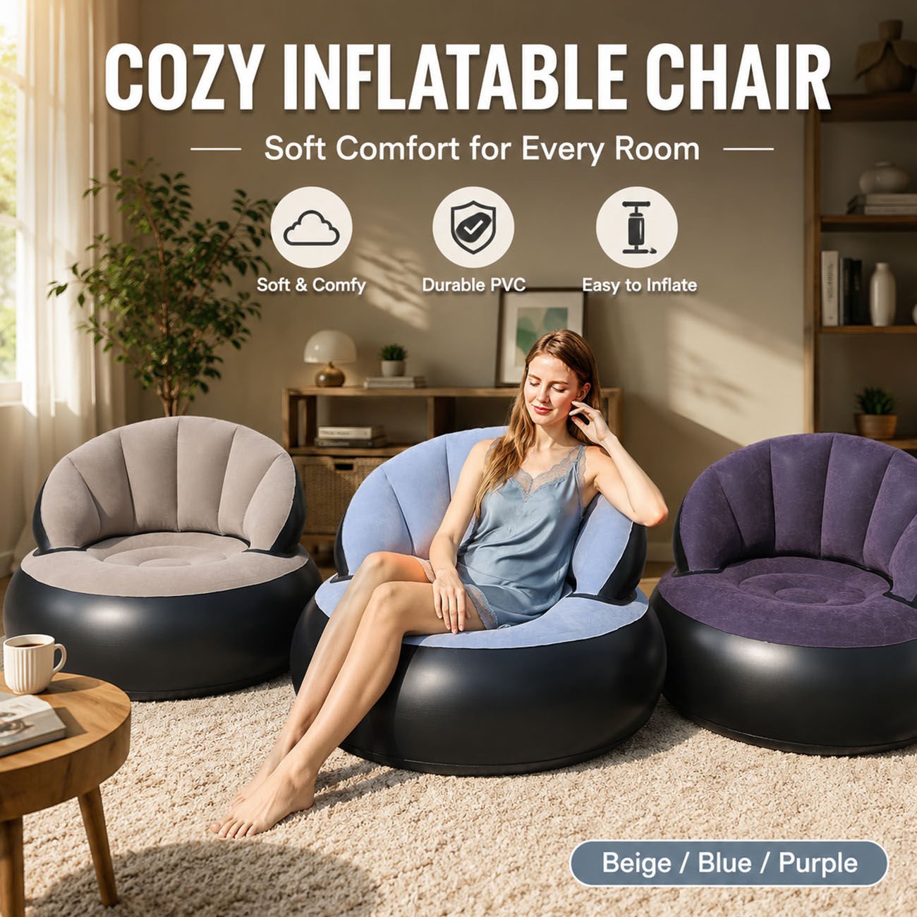 เก้าอี้เป่าลมสำหรับผู้ใหญ่, เก - Outdoor Furniture Material บทวิจารณ์และราคา